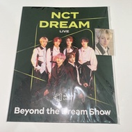 Nct DREAM LIVE BEYOND THE DREAM SHOW BROCHURE UNSEALED