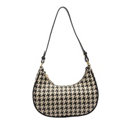 INDO - Tas Motif Houndstooth Wanita / Houndstooth Pattern Bag
