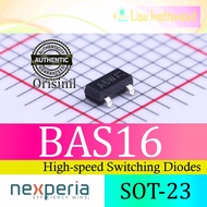 BAS16 High-speed Switching Diodes A6 A6W SOT-23 Nexperia Original