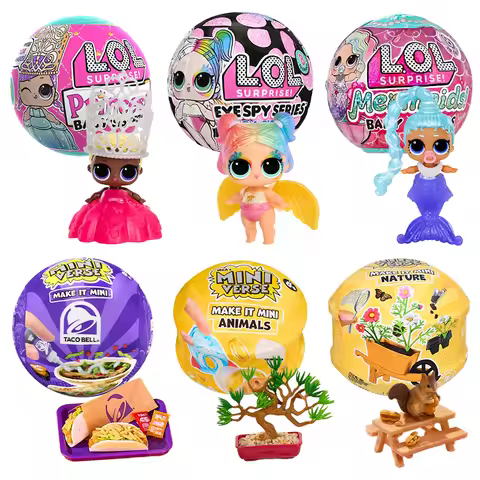 MGA's Miniverse Surprise Blind Box Princess Baby sister Mermaids Baby Sister, Make it mini Series