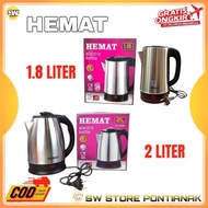 SAVE STAINLESS ELECTRIC KETTLE STAINLESS STEEL ELECTRIC KETTLE 1.8 LITER 2 LITER