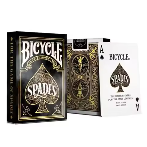 Bicycle Spades Playing Cards Deck USPCC Poker Collection Card Games Magic Tricks