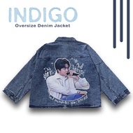 Oversize Indigo Denim Jacket