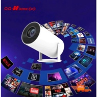Projector HY300Handheld mini projector Android 11.0 LCD 7500 lumen HD 130 inch screen