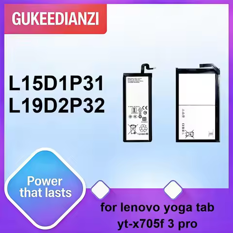 Tablet Battery Fast Charging L15D1P31 L19D2P32 4000-7000mAh For Lenovo Yoga Tab YT-x705f 3 Pro