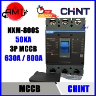 CHINT MCCB 3P NXM-800S 50KA 630A 800A