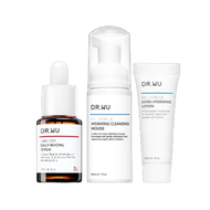 DR.WU - Dr Wu杏仁酸溫和煥膚精華加贈組 (精華8% 15mL+玻尿酸保濕潔顏慕斯50mL+精華乳10mL) [平行進口]
