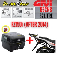 FZ150 i (AFTER 2014) V2 V3 FZ 150 FZ150i GIVI SRV SPECIAL RACK HEAVY DUTY MONORACK MONO RACK J BOX K