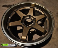 ล้อแม็กเศษขอบ17 18 นิ้ว (มือ2 ผ่านการใช้งานแล้ว) Te37 Weld ขอบ18 5 รู และ 6 รู 139 กว้าง 8.5 9.5