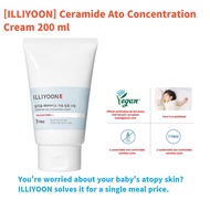 [ILLIYOON] Ceramide Ato Concentration Cream 200 ml(S446) Baby Moisture / Directly delivered to Korea