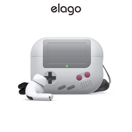 elago AW5 Compatible with AP Pro 2 Case, Classic Game Player Design Case with Keychain, Durable Sili