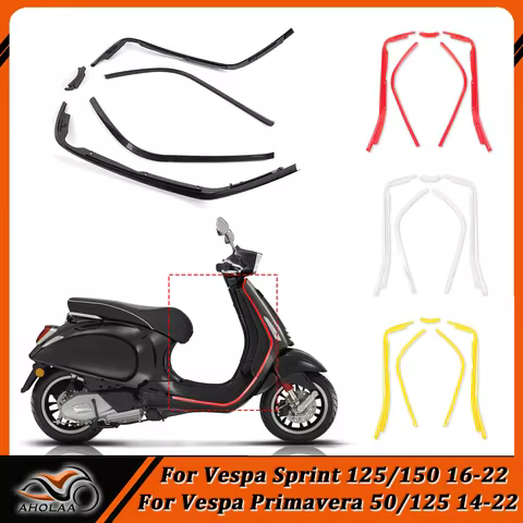 For Vespa Primavera 125 50 2014-2022 Frame Side Trim Cover Sprint125 Sprint150 Sprint 125 150 Motorc