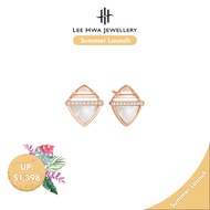 Summer Exclusive]  Lee Hwa Jewellery Mother of Pearl Diamond Earrings