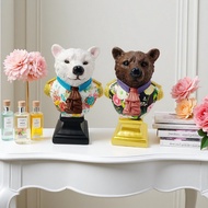 Mr. Xiong's ornament, resin handicrafts, office foyer, living room decoration, souvenir gift