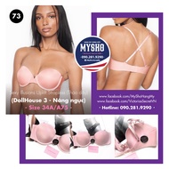 [Size 34A/A75 - 73] Illusions Uplift Srapless Bra (Dollhouse - Unstrap - Breast Lift)