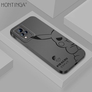 Hontinga ปลอกกรณีสำหรับ Vivo V21E V21 4กรัม/5กรัม VIVOV21 2021กรณีใหม่สแควร์ซอฟท์ซิลิโคนกรณีการ์ตูน Pikachu เต็มปกกล้อง Protectior กันกระแทกกรณียางปกหลังโทรศัพท์ปลอก Softcase สำหรับสาวๆ