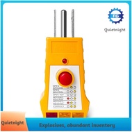[quietnight.ph] Outlet Tester with GFCI & Grounding, US Plug Receptacle Tester