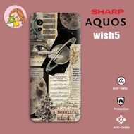 Custom Garskin SHARP AQUOS Wish5 Anti-scratch and Anti-fungal Body Cassing