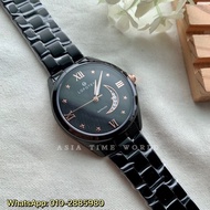 Lofoten F2305L BK-48 Date display Sapphire glass Black dial Black Stainless Steel Women Watch