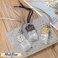 MELIFLUO Perfume Bottle, 8ML Glass Empty Bottle, Lightweight Refillable Pendant Style Car Fragrant C