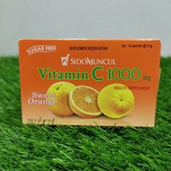 Vitamin C 1000mg Sidomuncul isi 6 sachet@ 4 gr