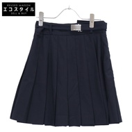 Miu Miu [成色極佳/國內正品] MG1682 細條紋腰帶褶皺包，38碼 [二手]