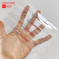 4Pcs Hyundai Car Door Anti-Collision Strip Guards Protector Transparent Anti Scratches Sticker Keret