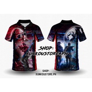 TACTICAL RED SNIPER POLO SHIRT Excellent Quality Full Sublimation Jersey Shirt Big Size XS-4XL