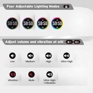 Pomodoro Timer, Magnetic Visual Timer with Flip Countdown, Silent & Alarm, Tools for Anyone, Cube Di
