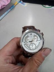 SWATCH 皮革三眼錶 錶帶壞掉 便宜賣出