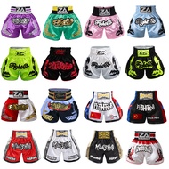 Muay Thai Pants ufc Comprehensive Fighting Sanda Training Suit Free Fighting Pants Summer Training B