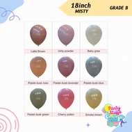 18-inch Jumbo Misty Latex Balloon Misty/ 18-inch Jumbo Size Balloon