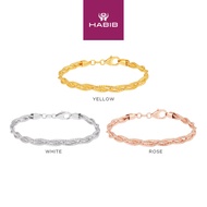 HABIB 925 Silver Bracelet BR1956