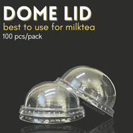 100pcs Dome Lid 95mm and 90mm Best for Frappe, Shake