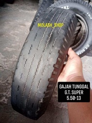 BAN MOBIL CARRY ZEBRA HIJET T 120 SS MINIBUS PICK UP RING 13 GAJAH TUNGGAL GT SUPER 5.50 - 13 KONDIS