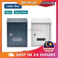 Spray Paint Metal Letter Box Outdoor Peti Surat Outdoor Mail Box Outdoor Peti Surat Rumah Post Box O