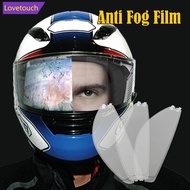 LOVETOUCH Universal Anti Fog Motorcycle Helmet Visor Film for AGV K5 K3SV Helmet Anti Fog Film Visor