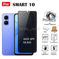 HP LAYAR Tempered Glass Spy For smart 10 - Smart 10 Screen Protector - Screen Protector Smart 10hp