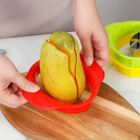1 Piece Mango Peeler Mango Slicer Peeler and Peeling Tool Mango Divider Fruit Slices Peeler Ergonomi
