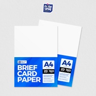 Brief Card Paper (BC Manila/) A4 160 GSM - Contents 20 Sheets