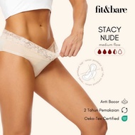 (Medium Flow) FitnBare Menstrual Underwear - Menstrual Panties - Period Panties | Stacy Magic Underw