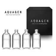 【AQUAGEN】海洋深層氣泡水4入迷你箱(原味330mlx4)