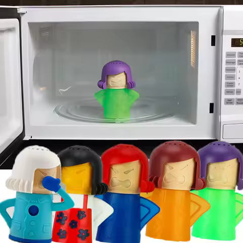 Kitchen Mama Microwave Cleaner Easily Cleans Microwave Oven Steam Cleaner Appliances for Kitchen Ref