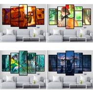 Deco Wall Paintings - Animal Paintings - Cats - Cats - Set of 2