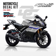 Decal R15 V3, R15 Sticker V3, R15 Sticker Decal V3, R15 Striping R1M LiveryV3