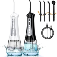 Water Dental Flosser Teeth Pick,Cordless Water Flosser 5 Modes Portable Oral Irrigator, Rechargeable