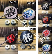 （Fast shipping）/Ready stock Crank BMX 44t，52t，60t/Crank TG/Crank GTS/BMX/OPC Crank/Crank raja/Crank 