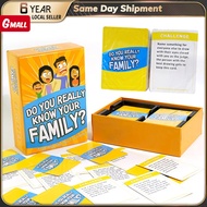 Do You Really Know Your Family ? A Fun Family Game Filled with Conversation Starters and Challenges