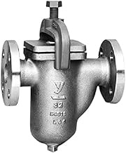 Yoshitake U-Shaped Strainer, One-Touch Type, 60 Mesh, For Cold and Hot Water, Flange Connection, JIS