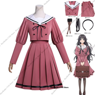 【TI hot】 Anime Kaoru Hana wa Rin to Saku Kaoruko Waguri Cosplay Costume Wig Uniform Halloween Party 